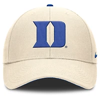 Men's Nike Natural Duke Blue Devils Primetime Rise Dri-FIT Adjustable Hat