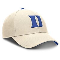 Men's Nike Natural Duke Blue Devils Primetime Rise Dri-FIT Adjustable Hat