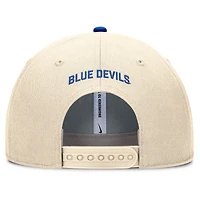 Men's Nike Natural Duke Blue Devils Primetime Rise Dri-FIT Adjustable Hat