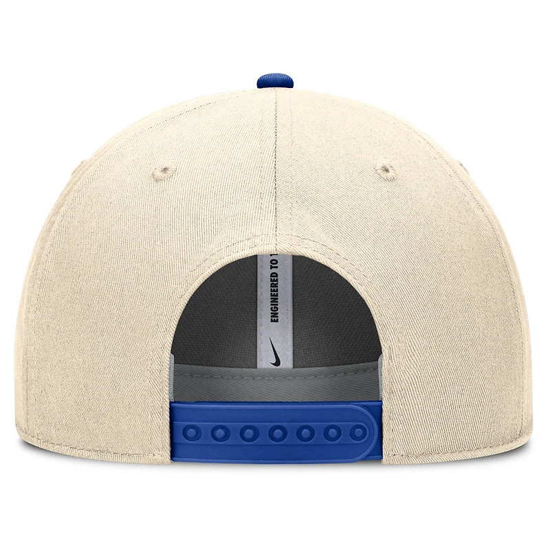 Men's Nike Natural Duke Blue Devils Rise Legacy Adjustable Hat