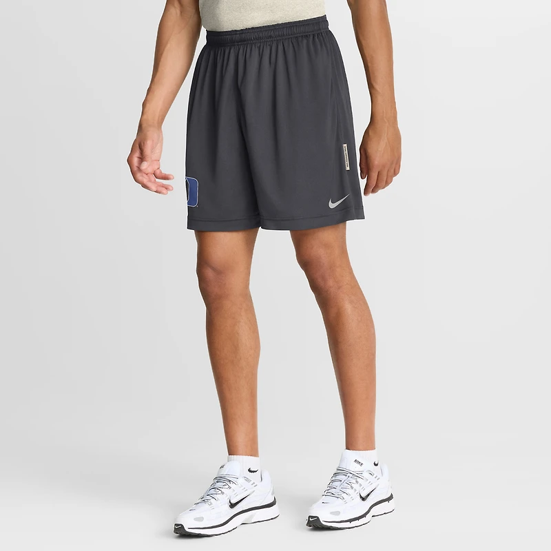 Men's Nike Royal/Anthracite Duke Blue Devils 2026 Sideline Reversible Dri-FIT Shorts