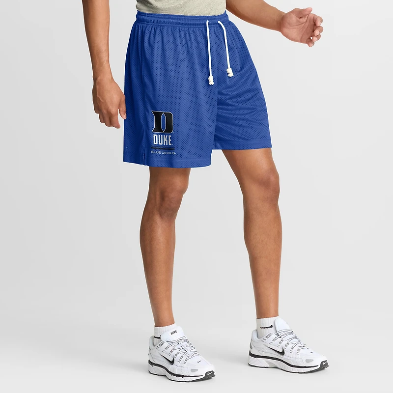 Men's Nike Royal/Anthracite Duke Blue Devils 2026 Sideline Standard Issue Reversible Dri-FIT Shorts