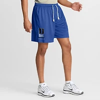 Men's Nike Royal/Anthracite Duke Blue Devils 2026 Sideline Standard Issue Reversible Dri-FIT Shorts