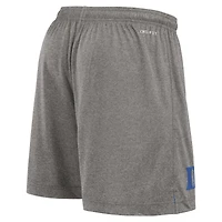 Short réversible Nike Royal/Heather Gray Duke Blue Devils pour homme