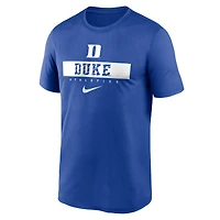 Men's Nike Royal Duke Blue Devils Sideline Legend Performance T-Shirt