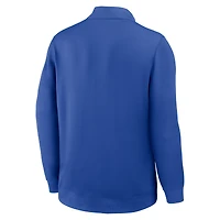 Men's Nike Royal Duke Blue Devils 2025 Coaches Premium Dri-FIT Half-Zip Pullover