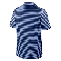 Polo Nike Royal Duke Blue Devils 2025 Coaches Premium Tour Stripe Dri-FIT pour homme