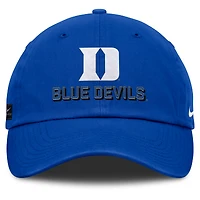 Casquette ajustable Nike Royal Duke Blue Devils 2025 On-Field Club pour homme