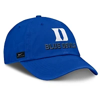 Men's Nike Royal Duke Blue Devils 2025 On-Field Club Adjustable Hat