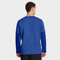 T-shirt à manches longues Nike Royal Duke Blue Devils 2025 Sideline Coach Therma-FIT pour homme