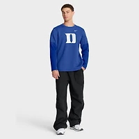 T-shirt à manches longues Nike Royal Duke Blue Devils 2025 Sideline Coach Therma-FIT pour homme