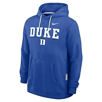 Men's Nike Royal Duke Blue Devils 2025 Sideline Standard Issue Dri-FIT Hoodie