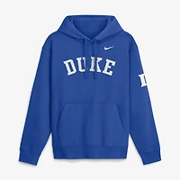 Sweat à capuche polaire Nike Royal Duke Blue Devils 2026 Sideline Club pour homme