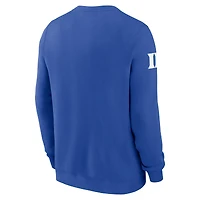 Men's Nike Royal Duke Blue Devils 2026 Sideline Club Sweatshirt