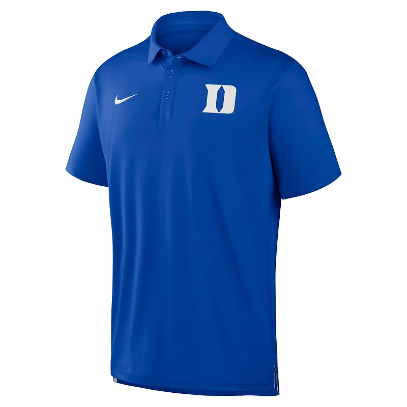 Men's Nike Royal Duke Blue Devils 2026 Sideline Tour Dri-FIT Polo