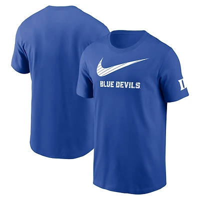T-shirt Nike Royal Duke Blue Devils Campus Mascot pour homme