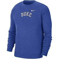 Men's Nike Royal Duke Blue Devils Campus Pullover Sweatshirt