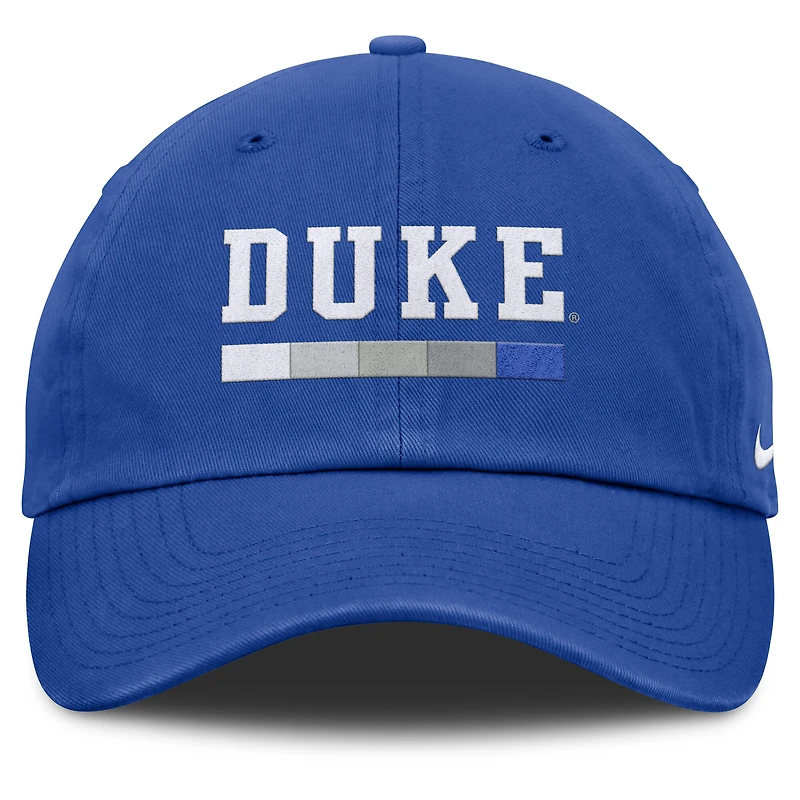 Men's Nike Royal Duke Blue Devils Club Campus Adjustable Hat