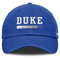 Men's Nike Royal Duke Blue Devils Club Campus Adjustable Hat