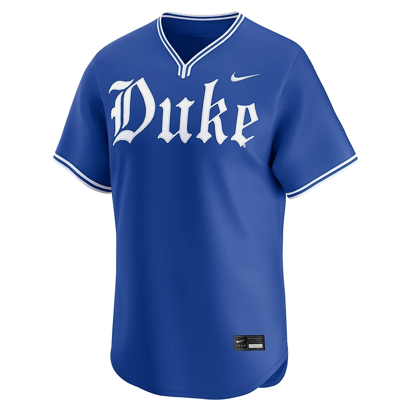 Men's Nike Royal Duke Blue Devils College Baseball Limited Jersey
