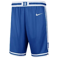 Short de basketball Nike Royal Duke Blue Devils Limited pour Homme