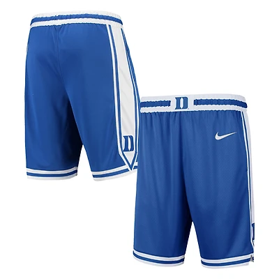 Short de basketball Nike Royal Duke Blue Devils Limited pour Homme