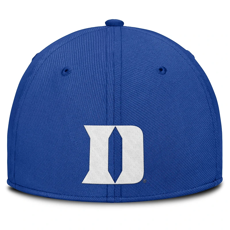 Casquette Nike Royal Duke Blue Devils Local Swoosh Flex pour homme