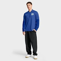 Pull Nike Royal Duke Blue Devils One Goal Performance à demi-zip pour homme