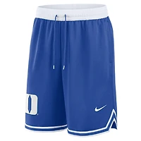 Short de basket-ball Nike Royal Duke Blue Devils Performance pour homme