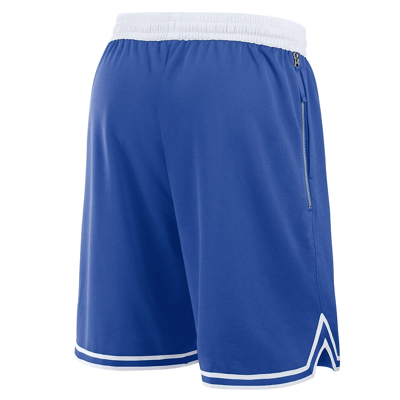 Short de basket-ball Nike Royal Duke Blue Devils Performance pour homme