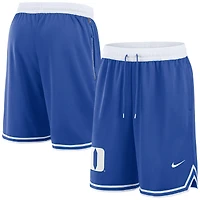 Short de basket-ball Nike Royal Duke Blue Devils Performance pour homme