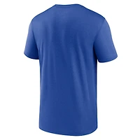 Men's Nike Anthracite Duke Blue Devils Primetime Legend Wordmark T-Shirt