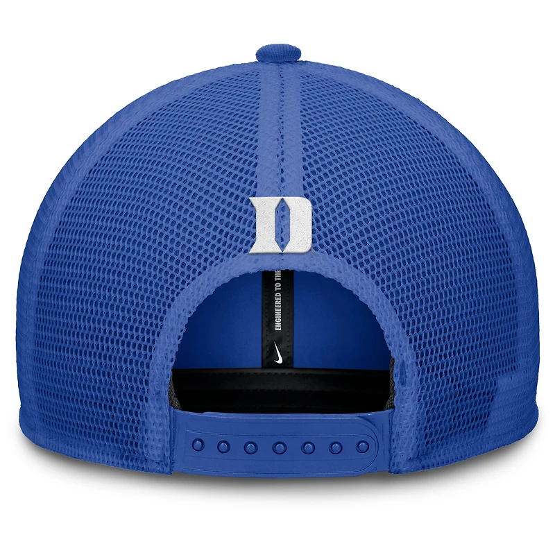 Men's Nike Royal Duke Blue Devils Rise Adjustable Hat