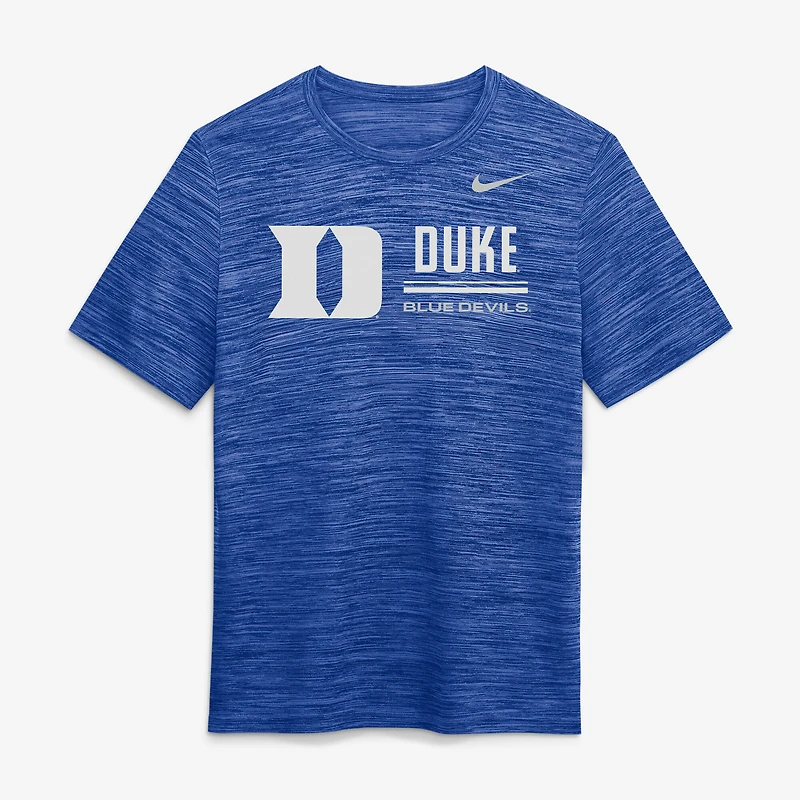 Men's Nike Royal Duke Blue Devils Sideline Velocity Dri-FIT T-Shirt