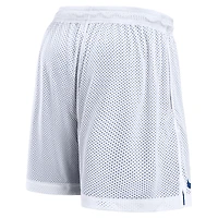 Men's Nike White/Royal Duke Blue Devils Primetime Reversible Performance Shorts