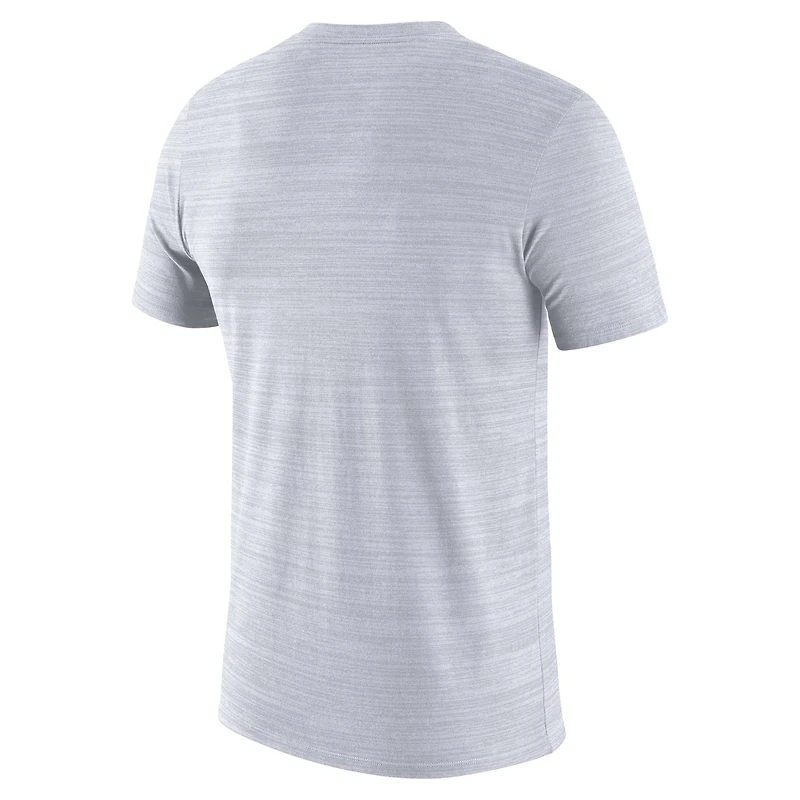 Men's Nike White Duke Blue Devils 2022 Game Day Sideline Velocity Performance T-Shirt
