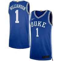Maillot de basket-ball Nike Zion Williamson Royal Duke Blue Devils Alumni Player Limited pour homme