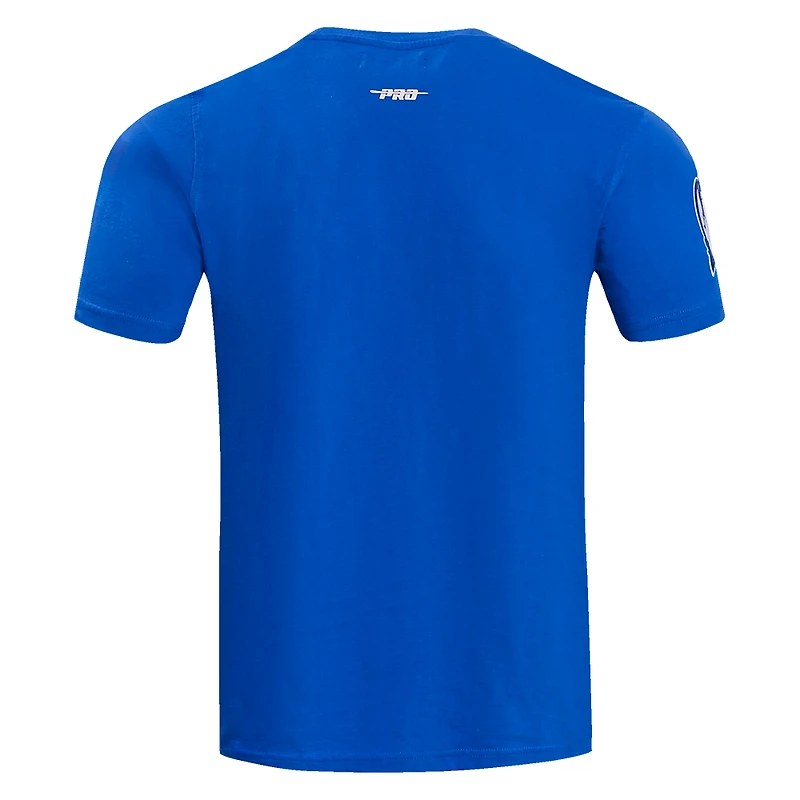 Men's Pro Standard Royal Duke Blue Devils Script Tail T-Shirt