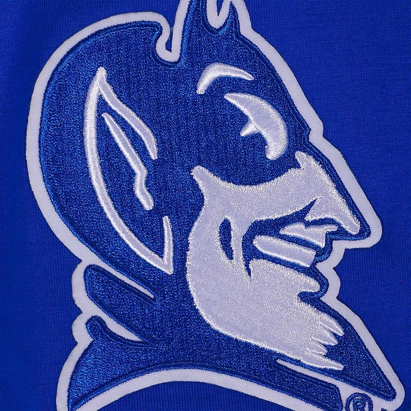 Men's Pro Standard Royal Duke Blue Devils Script Tail T-Shirt