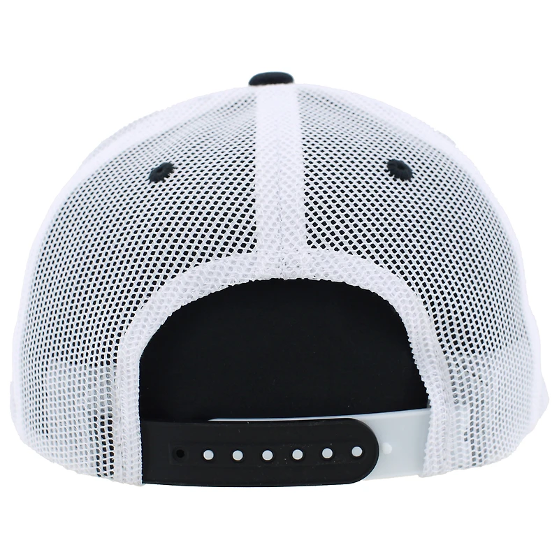 Casquette trucker ajustable Zephyr noire et blanche pour homme, Duke Blue Devils, champions de football américain ACC 2025