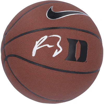 Réplique du logo de l'équipe Nike autographié par Paolo Banchero Duke Blue Devils