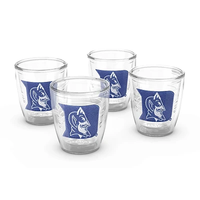 Tervis Duke Blue Devils, paquet de 4, 12 oz. Ensemble de gobelets emblème