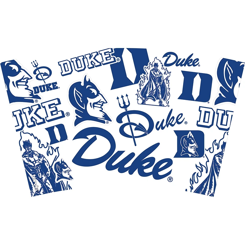 Tervis Duke Blue Devils paquet de quatre 16oz. Ensemble de gobelets classiques