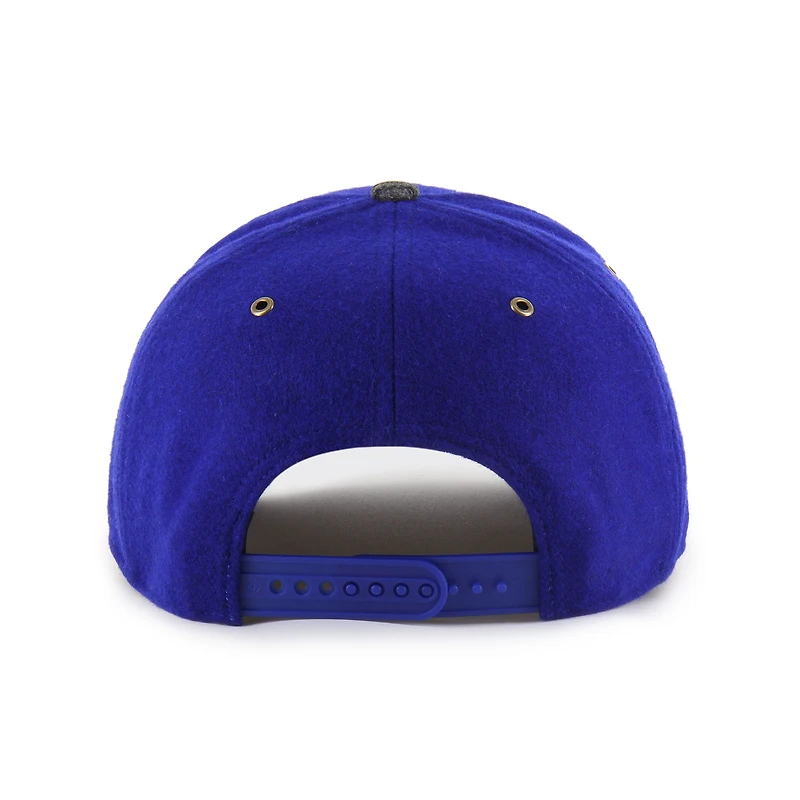 Unisex '47 Royal Duke Blue Devils Windowpane Plaid Collection Hitch Adjustable Hat