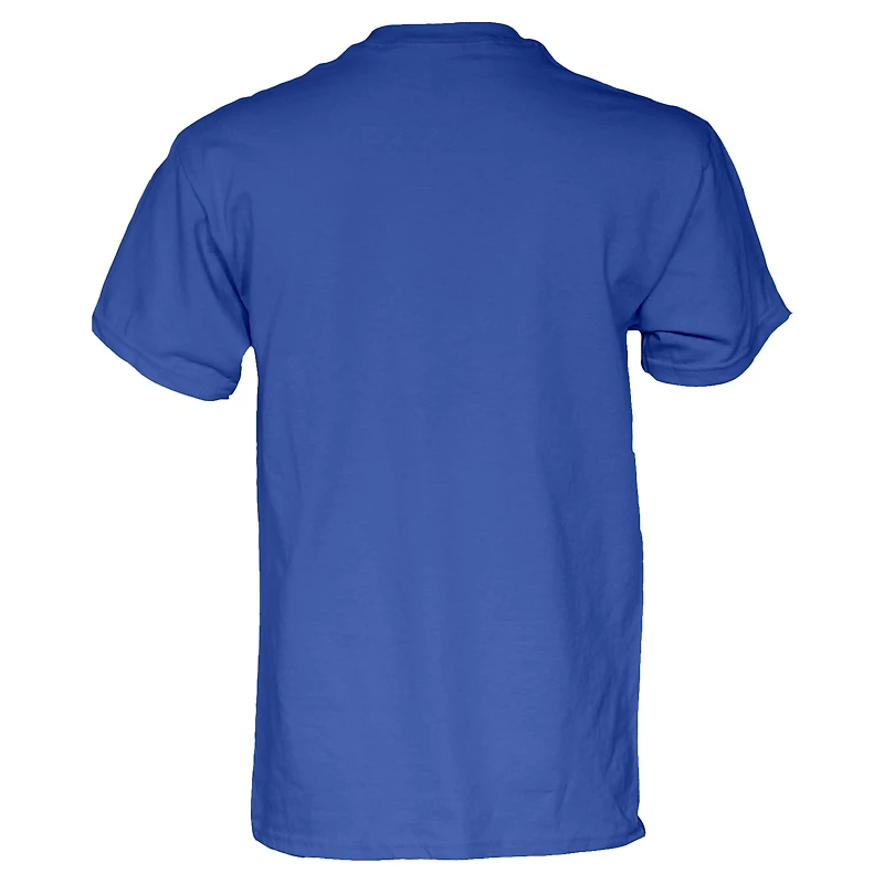 T-shirt unisexe bleu Royal 84 Duke Blue Devils, champions du tournoi de basketball masculin ACC 2026, vestiaire