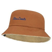 Unisex Nike  Beige/Tan Duke Blue Devils Campus Prep Script Reversible Bucket Hat