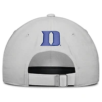 Casquette unisexe Nike grise Duke Blue Devils 2026 On-Field Gameday Club, ajustable