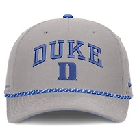 Unisex Nike Gray Duke Blue Devils Primetime Rise Rope Adjustable Hat