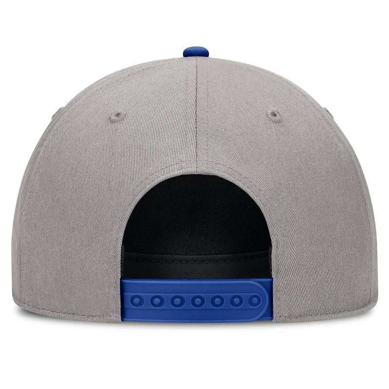 Unisex Nike Gray Duke Blue Devils Primetime Rise Rope Adjustable Hat