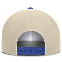 Casquette unisexe Nike Campus Prep naturelle/royale